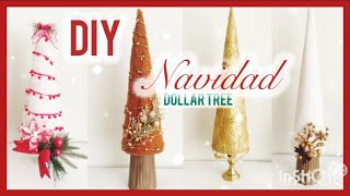 DIYs Arbolitos de NAVIDAD 🎄COMO HACER PINOS NAVIDEÑOS DIY Chritmas TREE IDEAS [upl. by Hulbig]