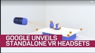 Google unveils standalone VR headsets [upl. by Kemme64]