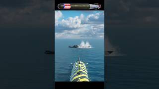 TA 53 65 K 533 MM Torpedo with Oxygen heat engine🎯Modern Warship shorts shortvideo [upl. by Deeraf]