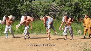 Shaolin Wushu training inside the Shaolin Temple with Shifu Yan Jun [upl. by Yknarf]