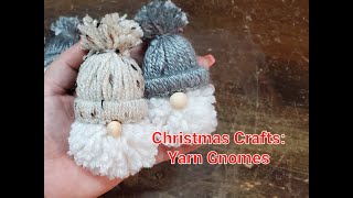 Christmas Crafts DIY Yarn Gnomes [upl. by Ajax]