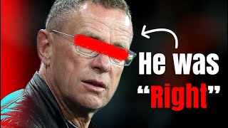 What If Manchester United Had Kept Ralf Rangnick [upl. by Akemrehs]