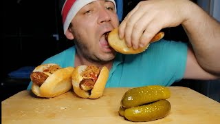 MUKBANGBratwurst im BrötchenASMR [upl. by Fenelia388]