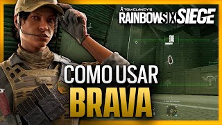 Como usar a BRAVA  Guía BRAVA  Caramelo Rainbow Six Siege Gameplay Español [upl. by Hannahc]