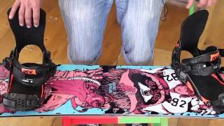 FreshTips prezentare legaturi  tutorial snowboard [upl. by Emirac179]