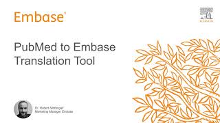 Embase  How to use the new PubMed to Embase translation tool [upl. by Gebler807]