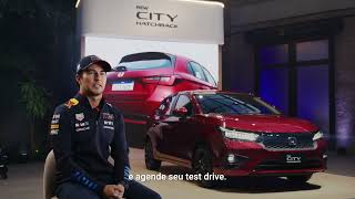 Honda  Sérgio Pérez e New City 2025 no GP do Brasil [upl. by Syd]