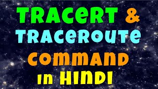 ✅ What is Tracert or Traceroute Command amp How it Works in Hindi [upl. by Siaht64]