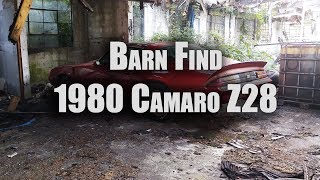 Barn Find Z28 Camaro [upl. by Icak]