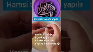 Hamsi tava nasıl yapılır Hamsi tava tarifi Hamsi tava nasıl temizlenir Mısır Unlu Hamsi tava [upl. by Iahc253]