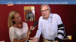 Sgarbi bancomat obbligatorio Anche il mio autografo sarà a pagamento [upl. by Labina]