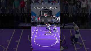 99 block is needed❗️2k25 2k25gameplay nba2k25build [upl. by Endres]