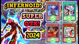 INFERNOID DECK 2024  SUPER OTK  RANK DIAMOND 1  NUMBER 1  ALL THE DETAILS THE FUN SIDE OF DUELS [upl. by Notelrahc]