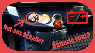 Autobatterie ständig leer Not aus Schalter einbauen [upl. by Naujek837]