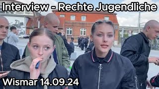 CSD Gegendemo Interview  Wismar 140924 [upl. by Winston530]