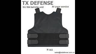 NIJ IIIA Ballistic vest [upl. by Vergos]