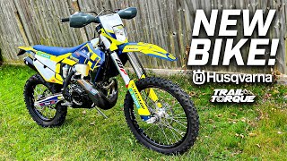 Husqvarna TE300i  My New Bike 4K [upl. by Anada]