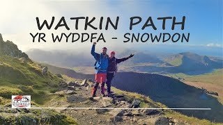 Hiking Yr Wyddfa Snowdon via the Watkin Path amp Rhyd Ddu Ridge nature [upl. by Jud]