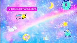 I MIEI REGALI DI NATALE 2023  SAILORMOONFANS [upl. by Yuri]