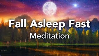 Fall Asleep Fast Guided Sleep Meditation Lakeside Guided Sleep Visualization [upl. by Omero]