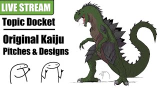 Zimcast Original Kaiju Designs amp Pitches [upl. by Eemla]