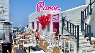 Paros Greece 🇬🇷  Mykonos Vibes  4K 60fps HDR Walking Tour [upl. by Emixam951]