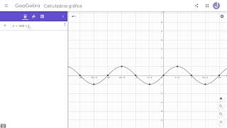 TUTORIAL  ¿Cómo utilizar GeoGebra para graficar funciones trigonométricas [upl. by Ellehsor173]