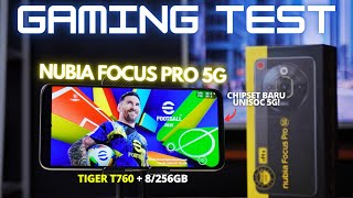 CHIPSET UNISOC 5G BARU GAMING TEST Nubia Focus Pro 5G Indonesia Apakah POWERFUL [upl. by Dayiz]