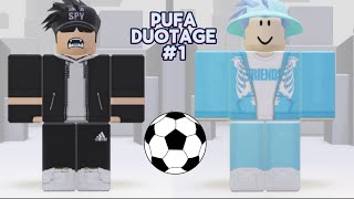 PUFA DUOTAGE 1 roblox robloxkickoff sportsball thekickoff football [upl. by O'Carroll859]