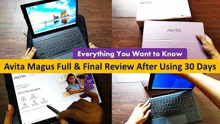 Avita Magus 2in1 Laptop Final Review after Using 30 Days  Windows 10 Detachable Laptop cum Tab [upl. by Enale]