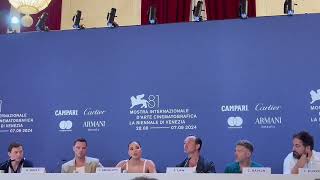 Jurnee Smollett on Art as a Mirror to Society in ‘The Order’ at Venice Film Festival [upl. by Ahsienar]