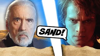 Dooku Finds Out How Much Anakin Hates Sand [upl. by Yarled]