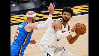 Denver Nuggets drop season opener to Oklahoma City Thunder in uninspiring effort [upl. by Yelsiap]