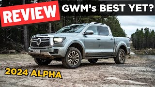 2024 GWM Cannon Alpha 24 diesel detailed review 0100 amp POV test drive [upl. by Hsu312]