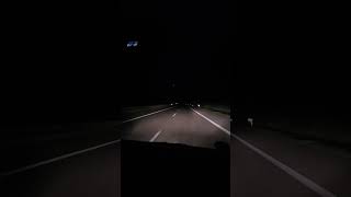 night automobile autobahn night viral travel germany bridge roadtrip autobahn germancar [upl. by Notirb]