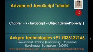 Advanced JavaScript  Chapter 9  JavaScript  ObjectdefineProperty with Getter and Setter [upl. by Jahdal115]