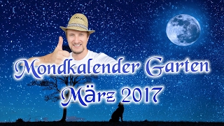 Mondkalender Garten  Die Aussaat im März [upl. by Gally501]