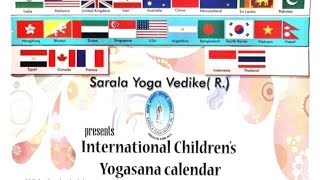 YASHIKA BANDITA Kselected in the international yoga calendar 2025 for the 4th time amp honoured [upl. by Darsie]