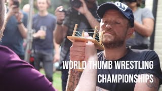 The World Thumb Wrestling Championships [upl. by Suoicserp]