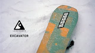 20232024 K2 Excavator Snowboard [upl. by Ramak300]