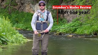 Grundens BOUNDARY GORETEX ZIP WADER Review  After One Year of Use [upl. by Perseus20]