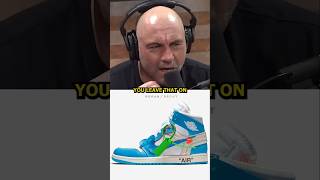 Rogan Whats Up with Leaving Tags on Nikes [upl. by Ailgna]