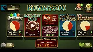 Rummy 500 Multiplayer [upl. by Ihculo]