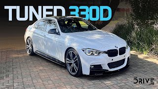 TUNED F30 330D with over 800NM of torque  The Drive Show Review [upl. by Norval]