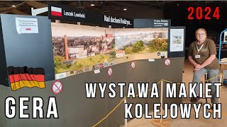 Wystawa makiet kolejowych  Gera 2024 [upl. by Hnahk]