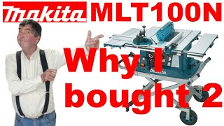 Makita MLT100N Table Saw  Why I bought a second one [upl. by Milurd752]