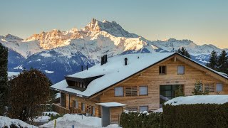 La Perle 1 Luxury 4 bedroom ski flat for sale VillarssurOllon sothebysrealty svendutoit video [upl. by Averell834]