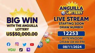 Emisión en directo de Madroka Anguilla Lottery LTD 12253 [upl. by Baler226]