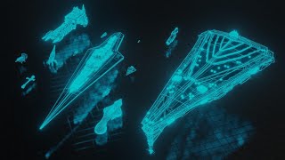 Massive SciFi Capital Ship Size Comparison Star Wars WH40k Halo and more [upl. by Nileuqay]