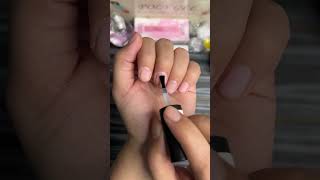 Polygel nails at home 😱Pass or Fail  ytshorts polygelnails nailextensions [upl. by Ahsikan]